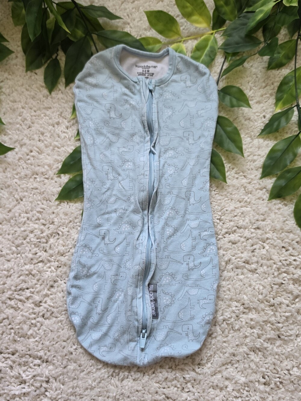 Baby Boy Dinosaur SwaddleMe Swaddle (0-2 Months)